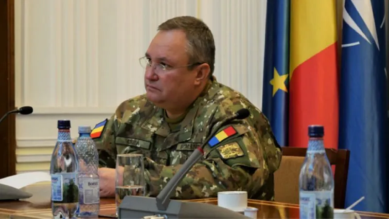 Nicolae Ciucă vrea să conducă din nou MApN- Foto: MApN