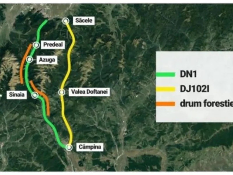 Autostrada Ploiești - Brașov mai așteaptă. Încep însă lucrările la un drum județean. Gata în 2028?