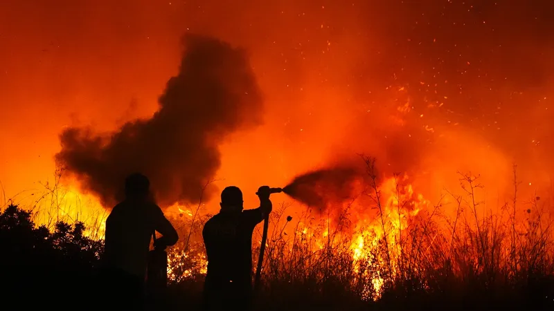 Turiști români evacuați în regiunea Kușadasi, din cauza incendiilor de vegetație. Avertismentul MAE - Foto: Profimediaimages.ro