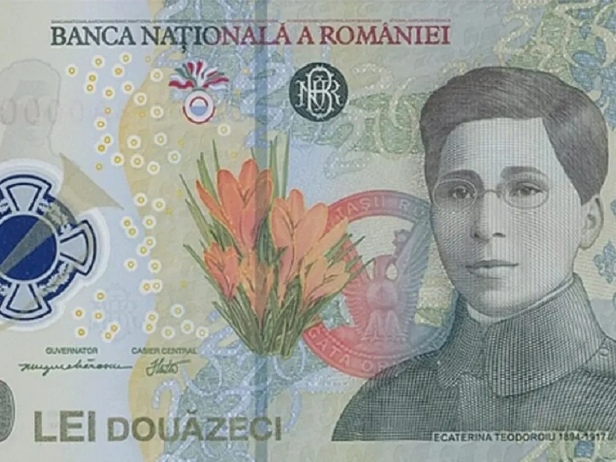 bancnota ecaterina teodoroiu