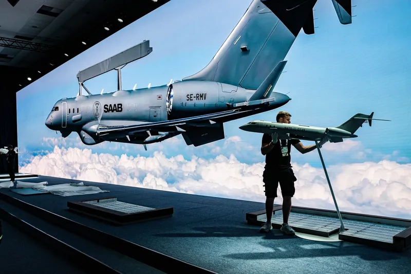 Avioanele GlobalEye vor &icirc;nlocui aeronavele desupraveghere și control americane - Foto: Profimedia Images