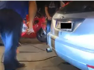 80% dintre mașinile verificate în București, cu defecțiuni tehnice sau modificări la tobe. Captură video