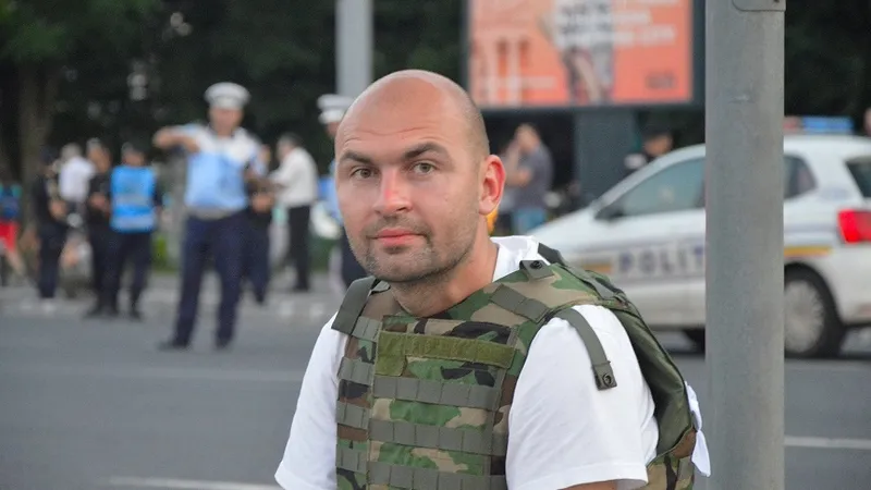 Protestatarul Cristian Dide, arestat pentru că a trimis la DIICOT cannaabis cumpărat online/foto: news.ro