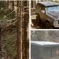 Șoferii au intrat cu mașinile off-road în zona protejată. Au primit amenzi de 30.000 de lei Foto: captura video observator