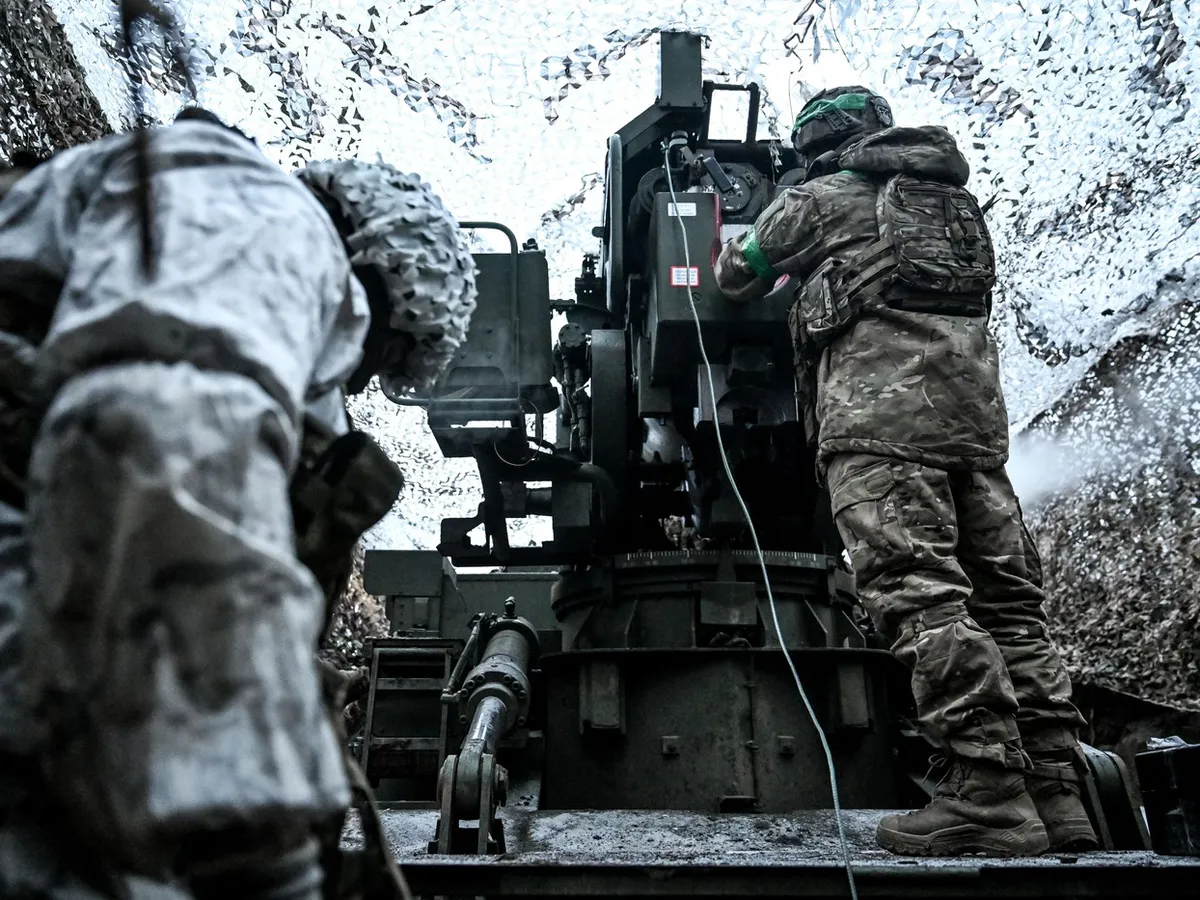 Artileria ucraineană în acțiune: Profimedia Images