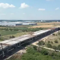 Lotul 1 al Autostrăzii Bucureștiului, abia la 63% - Foto: captură video