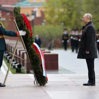Centrul Cultural rus din București a transmis live parada militară și minciunile lui Putin de 9 mai / Profimedia