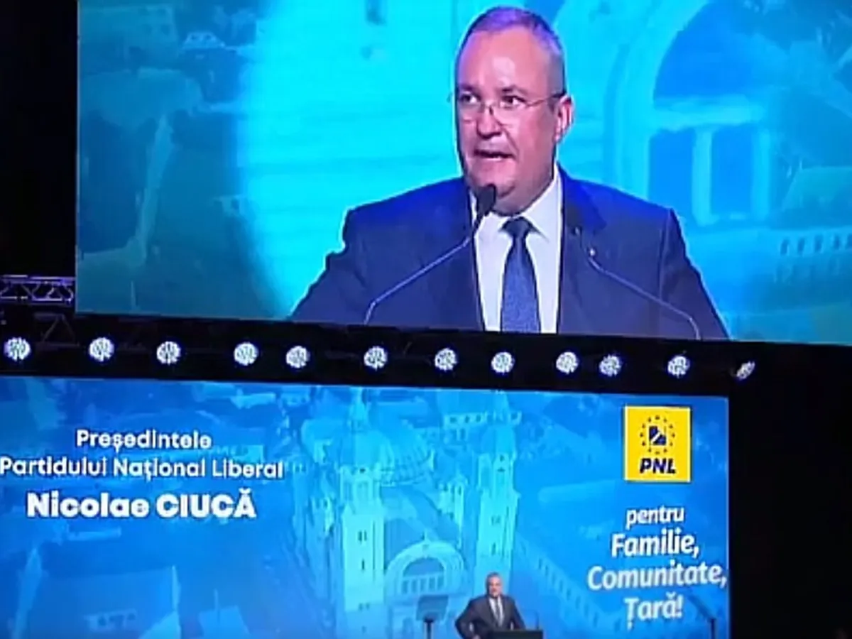 Nicolae Ciucă: "Viziunea mea pentru România: dezvoltare economică și un pact pentru satul românesc": FOTO: captura Facebook Live(imagine cu rol ilustrativ)