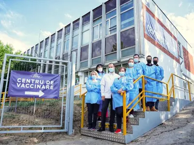 Ford a investit 150.000 $ și a deschis un centru de vaccinare anti-COVID comunitar la Craiova. / Foto: Ford Romania