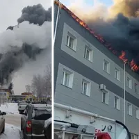 VIDEO Explozie devastatoare la o termocentrală din Rusia. 500 de persoane se aflau în clădire - FOTO: Twitter/@igorsushko
