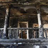 FOTO Cum arată teatrul din Mariupol după bombardamentele rusești/FOTO: Reuters