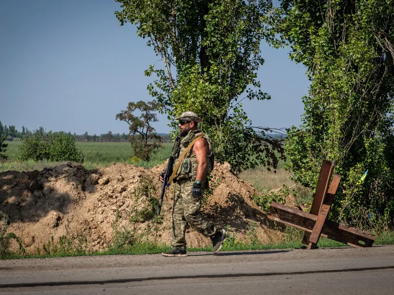 Forțele ucrainene au străpuns prima linie de apărare a rușilor în Herson/foto: Profimedia Images