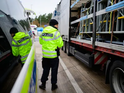 Control al poliției în Germania - Foto: Profimedia Images (Imagine cu rol ilustrativ)