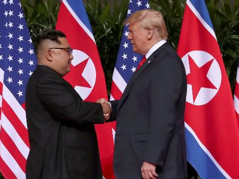 Donald Trump și Kim Jong-un,  în Vietnam