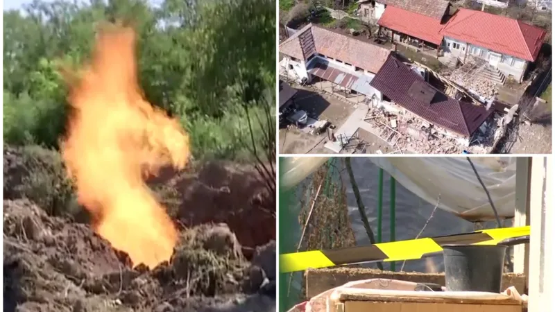 Un bărbat şi-a conectat singur casa la gaz. A băgat o conductă în pământ şi a legat-o la aragaz Foto: Colaj Observatorul