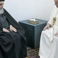 Papa Francisc și ayatolahul Al-Sistani/Foto: arabnews