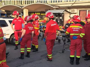 Incident grav în Gara de Nord din Capitală. Două trenuri s-au ciocnit. A fost activat PLANUL ROȘU - Foto: captură realitatea.net