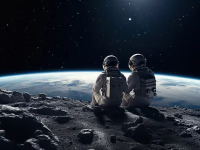 Astronauți pe Lună - Foto: Freepik (rol ilustrativ)