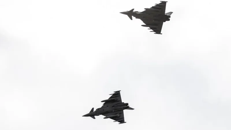 Forțele Aeriene Italiene îşi încheie misiunea de Poliție Aeriană Întărită în România Foto: Forțele Aeriene Române.