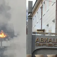 Fabrică de avioane rusești, zguduită de explozii după un atac cu drone ucrainene - Foto: X/ @Azovsouth