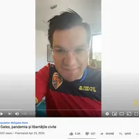 Mihai Neamțu se bate cu Bill Gates pe Youtube/FOTO: youtube.com