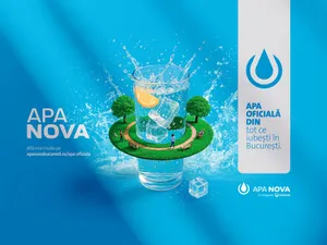 Apa Nova lansează campania „Apa oficială din tot ce iubești în București”