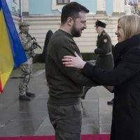 Premierul Italiei l-a asigurat pe Zelenski de „sprijin deplin” în războiul său cu Rusia - FOTO: Profimedia Images