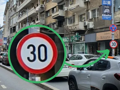 Atenție, șoferi! Viteza pe Calea Victoriei din București, coborâtă la 30 km/h. Bicicleta, mai rapidă - Foto: Facebook / Străzi pentru Oameni