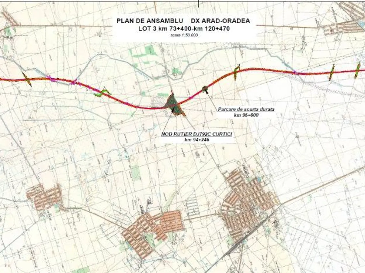 Autostrada Oradea - Arad - Foto: Facebook / Cristian Pistol