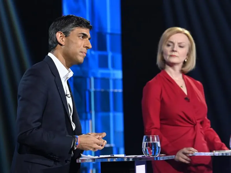 Rishi Sunak și Liz Truss- Foto: Profimedia Images