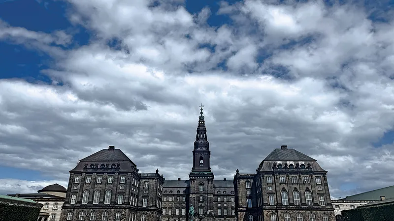 Christiansborg este sediul guvernului