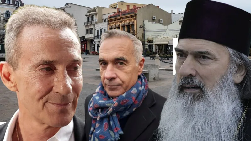 Călin Georgescu, Radu Mazăre, Teodosie, parteneri în proiecte de 1.5000.000.0000€. Le-au făcut praf - Foto: Colaj