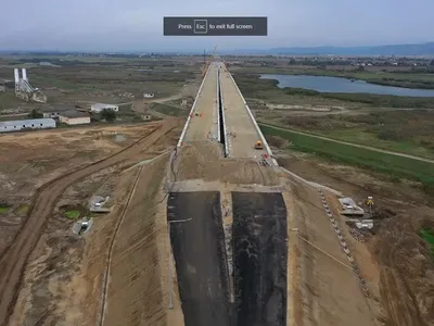 Construcția Autostrăzii Moldovei se mișcă în ritm de melc/Foto: Pro Infrastructura