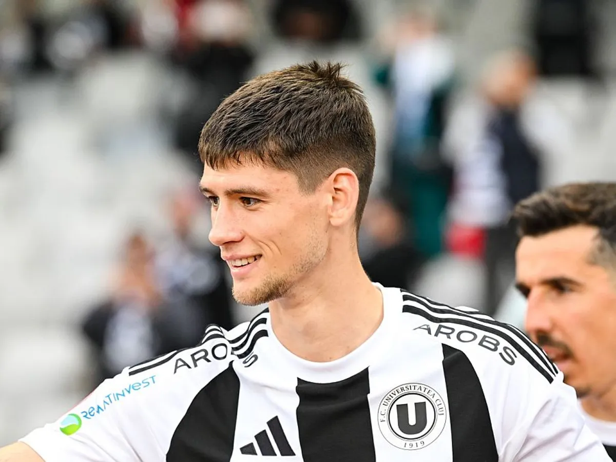 Vladislav Blănuţă, pe când era jucătorul U Cluj - Foto: Profimedia Images