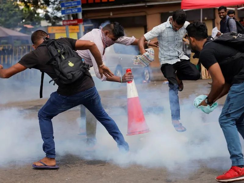 Revoltă în Sri Lanka- Foto: REUTERS