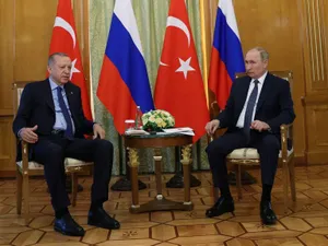 Președintele turc Erdogan și președintele rus Vladimir Putin- Foto: PROFIMEDIA IMAGES