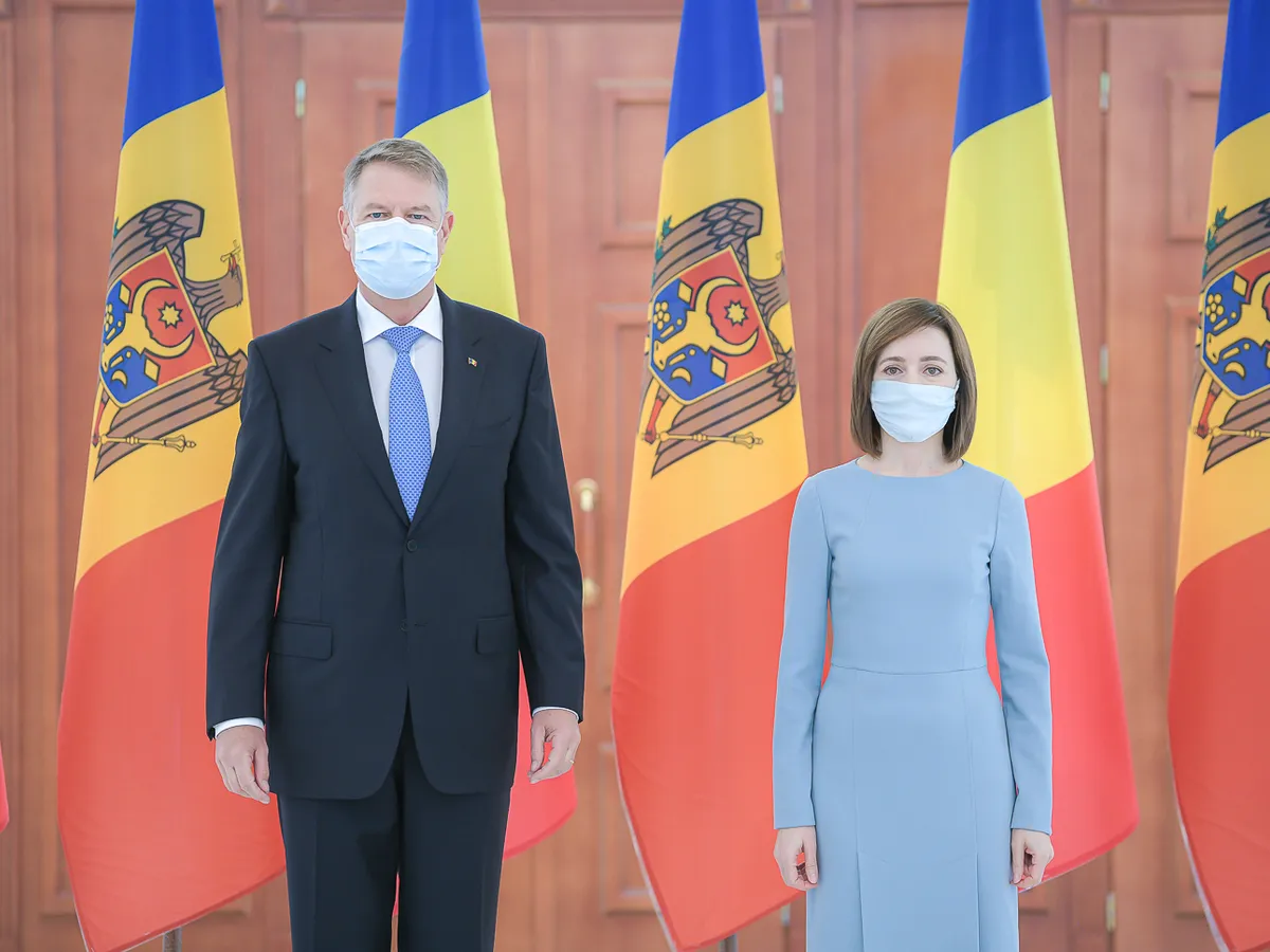 Maia Sandu a fost în România în decembrie anul trecut. FOTO: presidency.ro