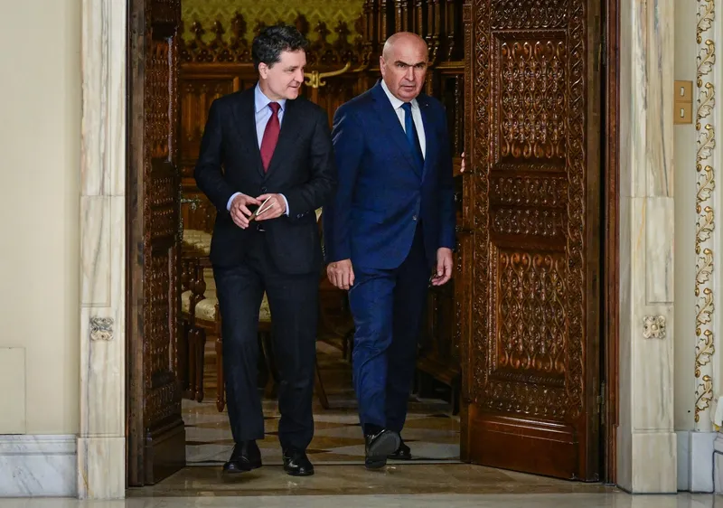 Nicușor Dan și Ilie Bolojan - Foto: Profimedia iamges
