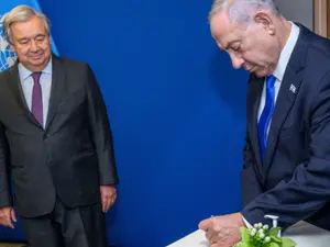 Israelul l-a declarat „persona non grata” pe secretarul general al ONU, Antonio Guterres