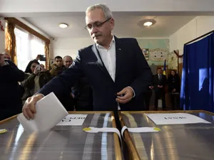 Dragnea, la vot Foto: Facebook