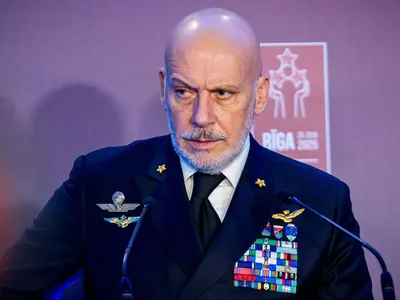 Giuseppe Cavo Dragone, preşedintele Comitetului Militar NATO - Foto: Profimedia Images
