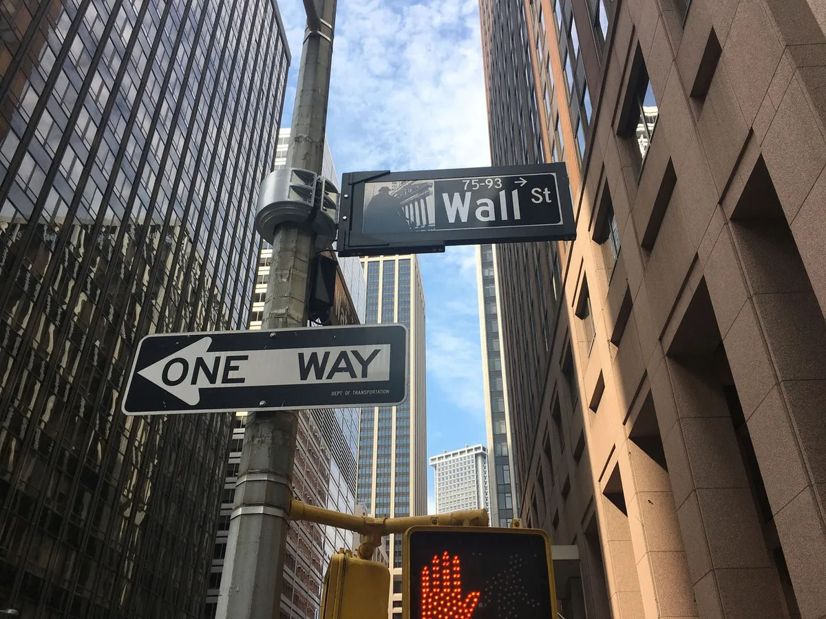 Wall Street,Lower Manhattan, epicentrul vieţii financiare new-yorkeze, este cuprins de febra rezidenţialelor - Foto Profimedia Images