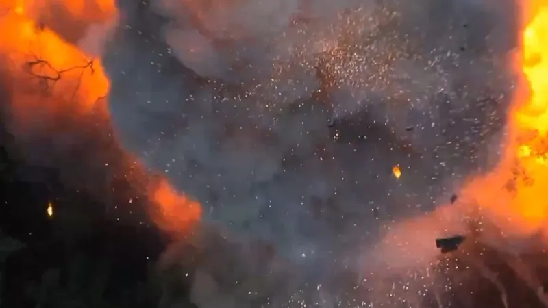 VIDEO Ucraina bombardează intens pozițiile rușilor. Cercurile de foc nimicesc soldații lui Putin - FOTO: Profimedia