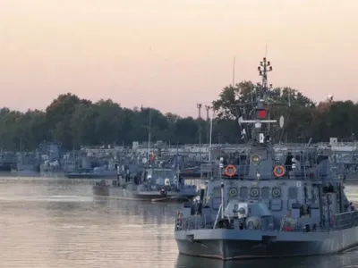 Nave militare românești pe Dunăre - Foto: News.ro (Imagine cu rol ilustrativ)