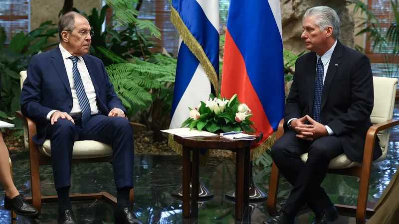 Lavrov mulțumește guvernului din Cuba pentru „înţelegerea deplină” a războiului din Ucraina - Foto: Profimedia Images