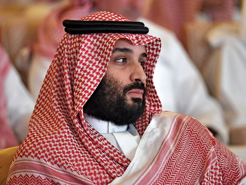 IDEOLOGII ALINIATE Platforma „America First“ a președintelui ales rezonează cu calea tot mai naționalistă a prințului moștenitor al Arabiei Saudite, Mohammed bin Salman, în imagine