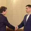Nicușor Dan și George Simion - Foto: INQUAM PHOTOS / Octav Ganea