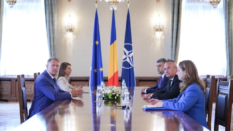Klaus Iohannis s-a întâlnit cu membrii coaliției Foto: Administrația prezidențială