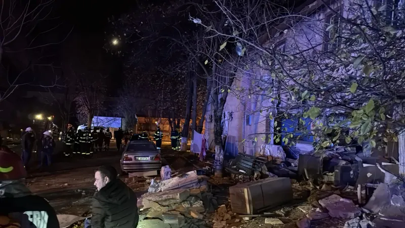 Explozie la Buftea - Foto: ISU B-IF