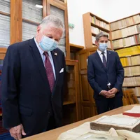 Ambasadorul SUA, Adrian Zuckerman, alături de Ionel Dancă, șeful Cancelariei primului-ministru. Sursa:Facebook Guvernul României